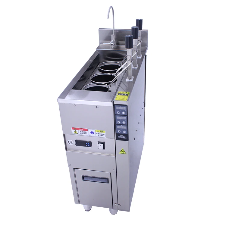 

Professional electric gas noodle soup boiler pasta cooker station