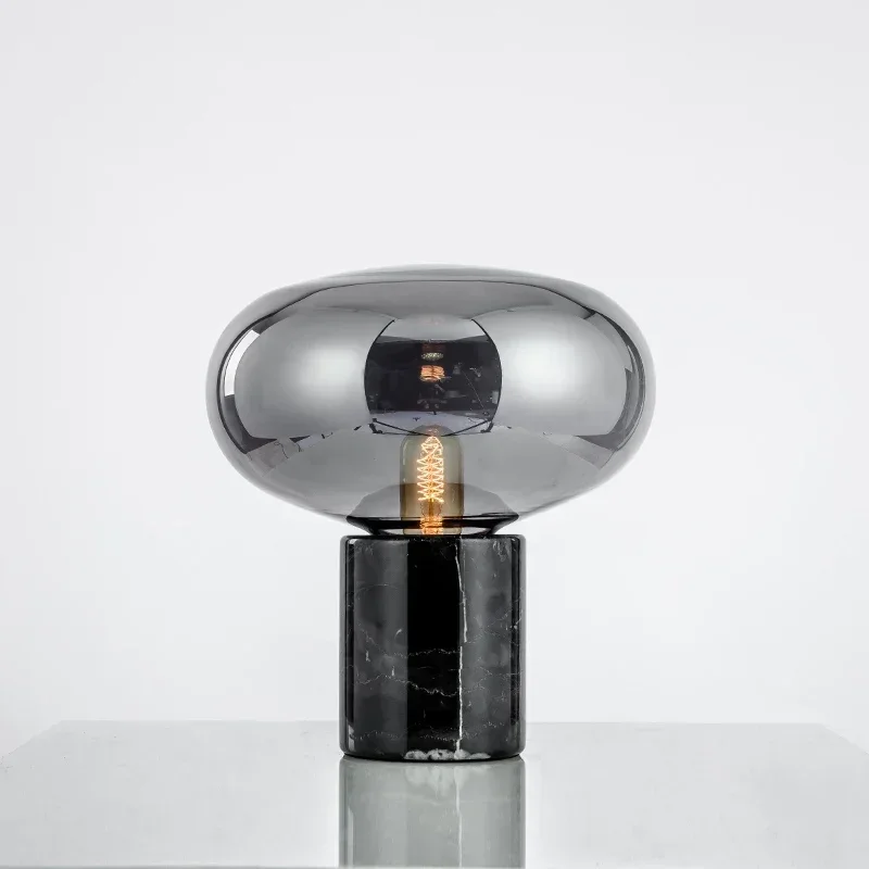 Винтажная стеклянная искусственная Мраморная Подставка для гостиной спальни