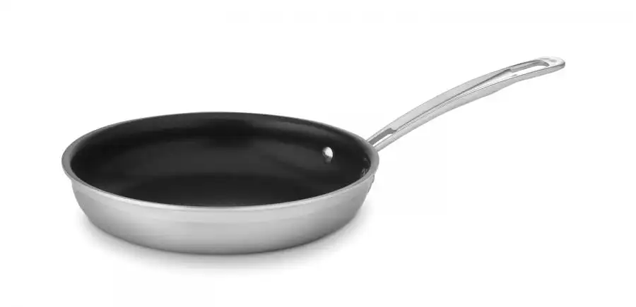 

Pro Tri-Ply Stainless Steel 8" Non-Stick Open Skillet