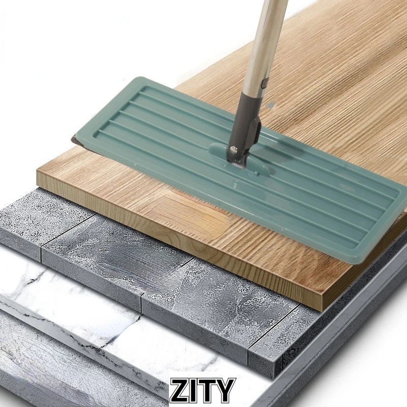 Плоская Швабра из микрофибры для сухой и влажной уборки |