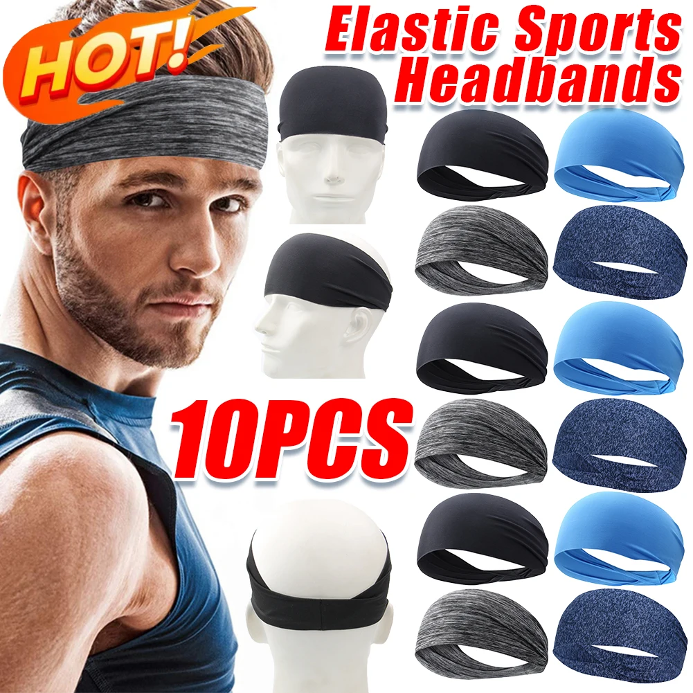 Повязка На Голову Для Поглощения Пота Быстросохнущая Нескользящая Дышащая Йоги