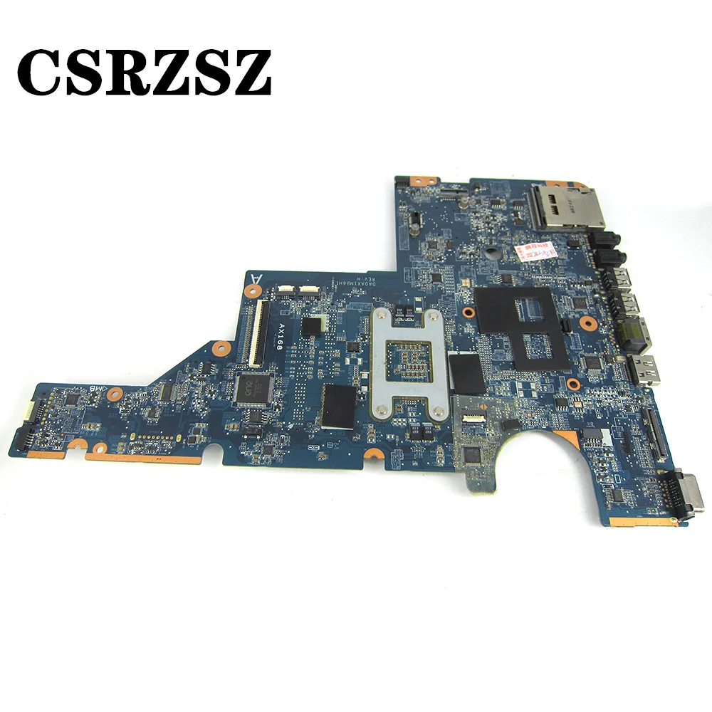 Материнская плата CSRZSZ для ноутбука HP Pavilion CQ42 CQ62 G42 G62 595184-001 DA0AX1MB6H1 DDR3 100%