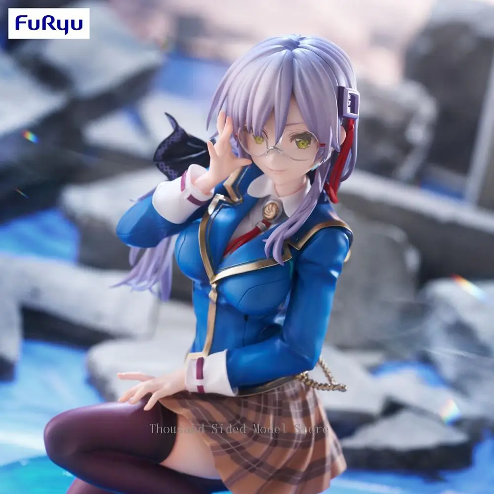 Фото В наличии Оригинальная коллекционная фигурка FuRyu Trio-Try-iT Heaven Burns Red Изуми Юки, 13 см, модель для аниме-фанатов, подарок №4
