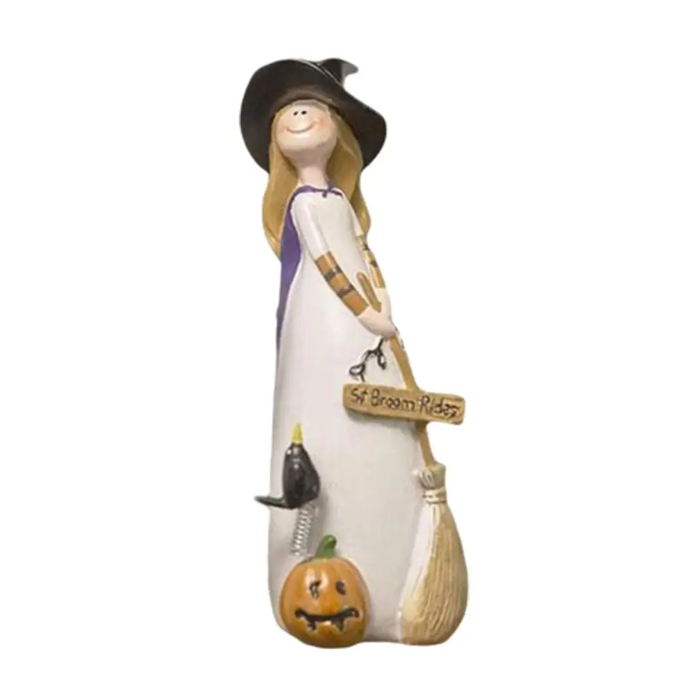 Статуя Хэллоуин из смолы настольное украшение для дома декоративная полимерная