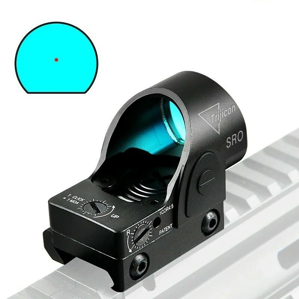 

Trijicon SRO Mini Red Dot Sight Scope Reflex Tactical Moa 20mm Hunting RMR Glock Pistol