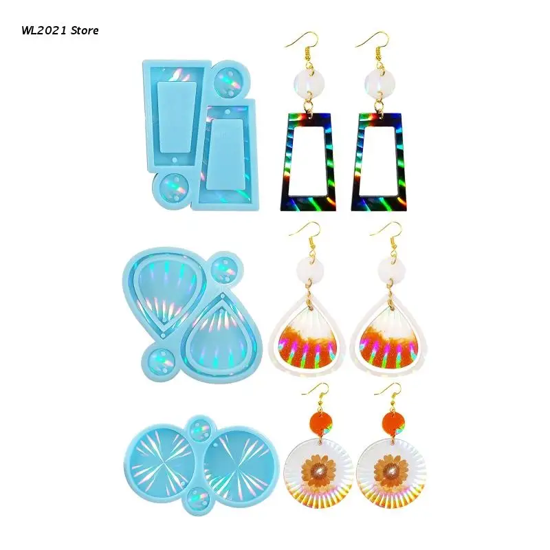 

Silicone Mold for DIY Keychain Necklace Charms Epoxy Resin Jewellery Making