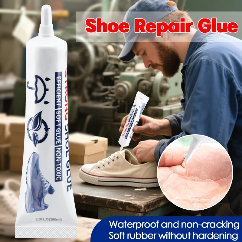 

Суперсильный клей для ремонта обуви, универсальный водонепроницаемый герметик для ремонта обуви, быстросохнущий клей 10-180 мл
