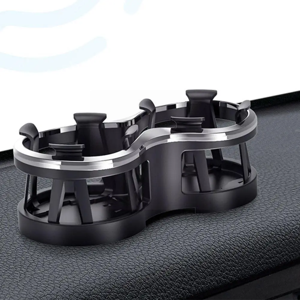 

Car Drink Holder Double Hole Beverage Holder Car Drink Mount Drinks Car Bottle Holder Stand Cup Coffee Water Bottle Accesso K5Z1