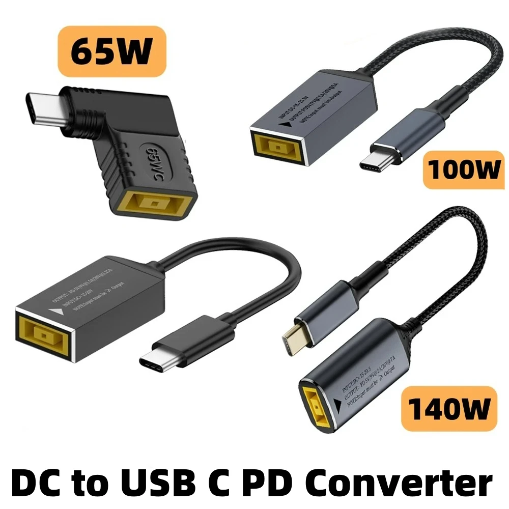 Адаптер питания 65 Вт 100 140 преобразователь для зарядного устройства ноутбука Lenovo