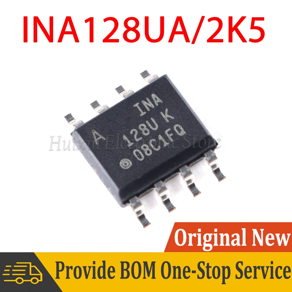 

INA128UA/2K5 INA128UA SOIC-8 SMD New and Original IC Chipset