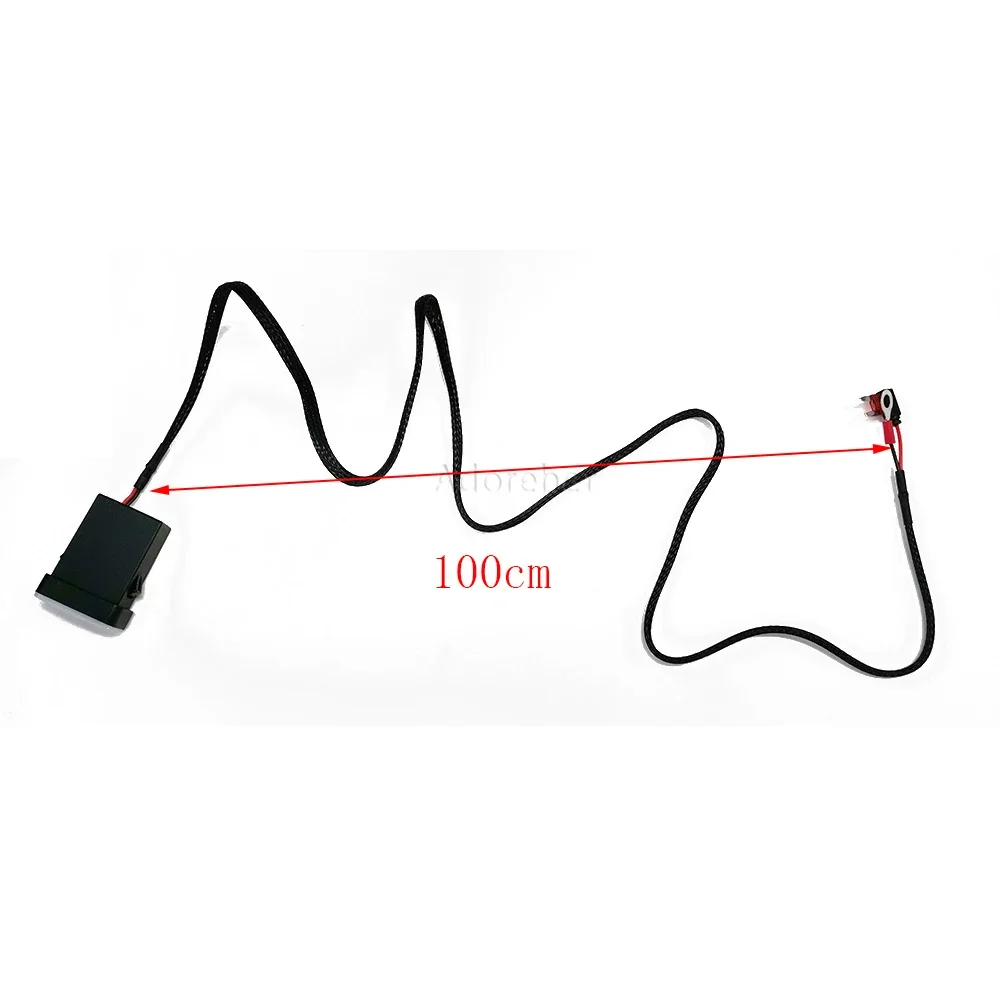 1 шт. автомобильный адаптер для быстрой зарядки с кабелем PD QC 3.0 USB зарядное