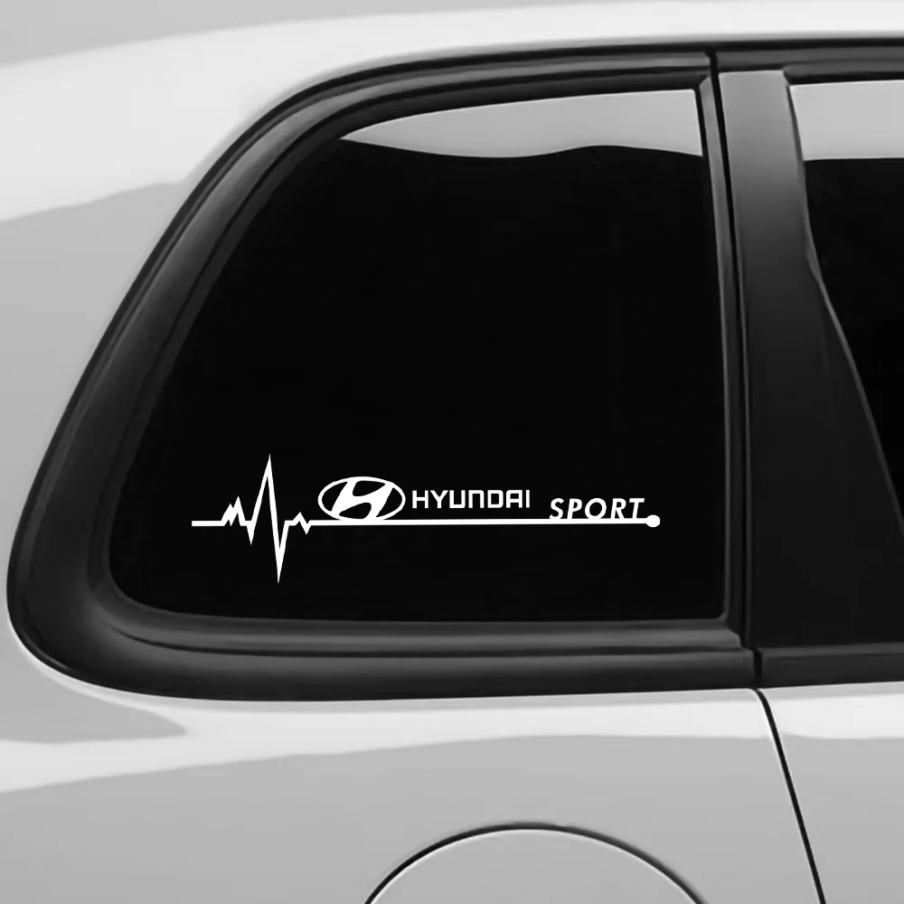 Автомобильные аксессуары 3D виниловые наклейки с эмблемой для Hyundai Sonata I20 Elantra Santafe