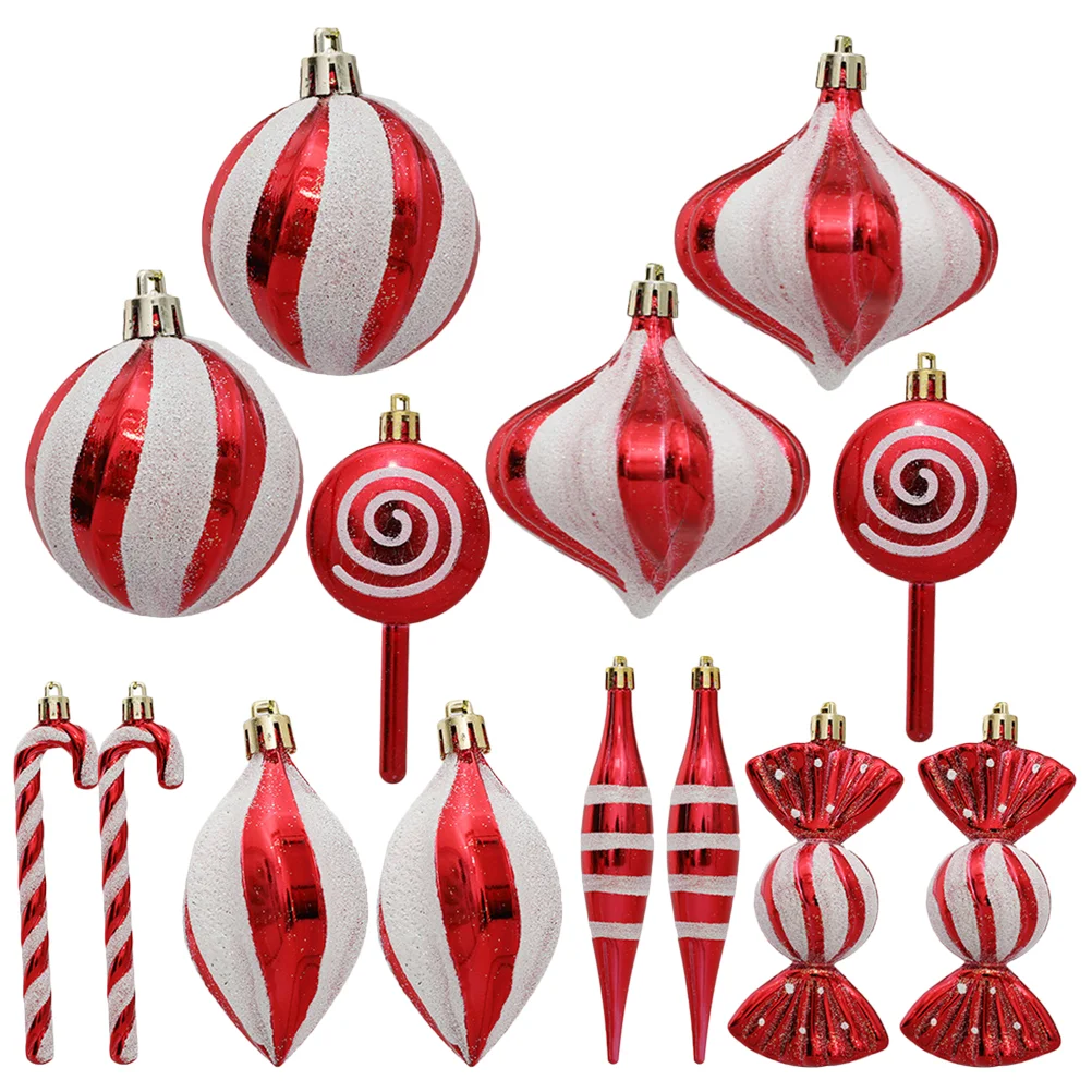 

Candy Hanging Christmas Ornament Peppermint Lollipop Candy Cane Decorations Xmas Tree Diy Craft Holiday Party Favors Supplies