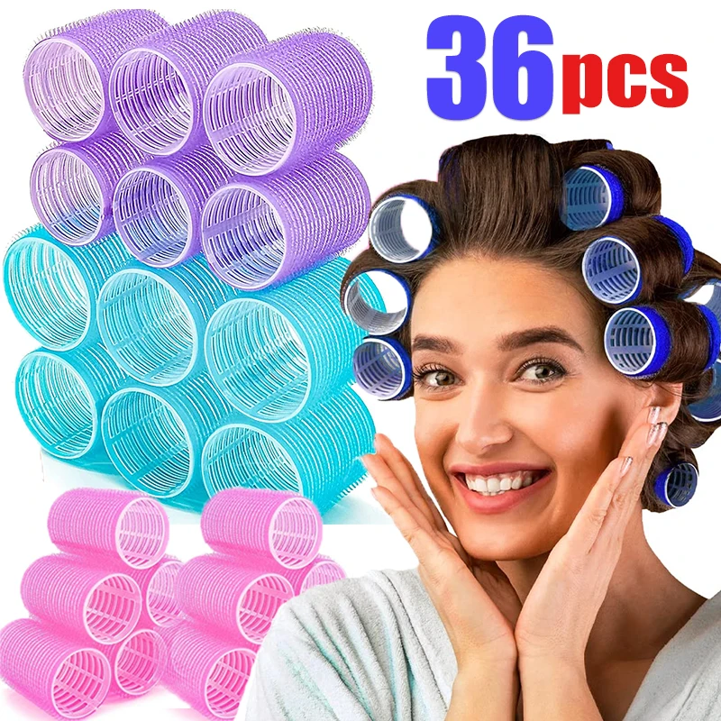 

36 шт., Магические бигуди для завивки волос, без нагрева