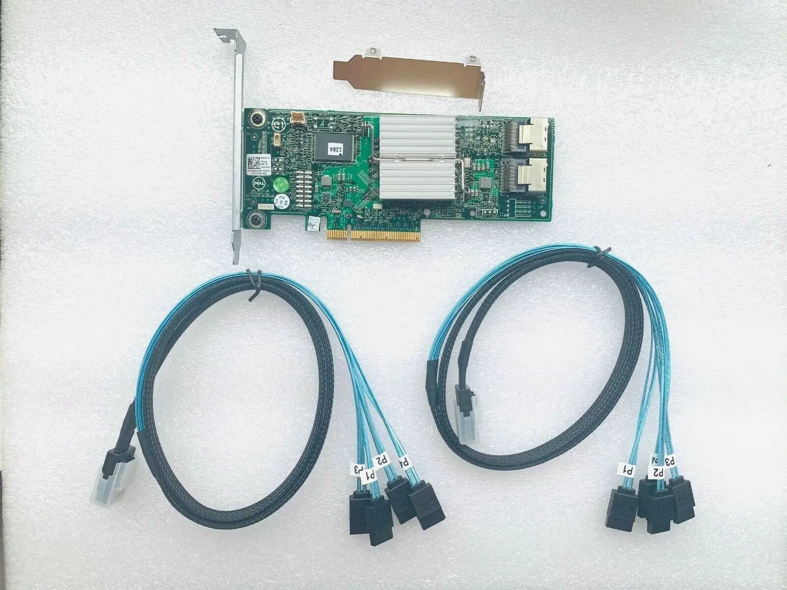 Scheda Controller 9207-8i PCIe 3.0, 6Gb/s SAS SATA, Modalità IT Per FreeNAS E UnRAID, 2x SFF-8087