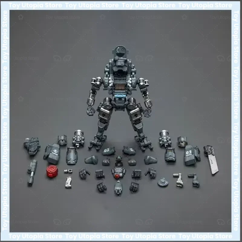 Фото В наличии: Фигурка JOYTOY Dark Source, масштаб 1/18, God of War 86-II 03, высокомобильный штурмовой робот, подвижная модель №4