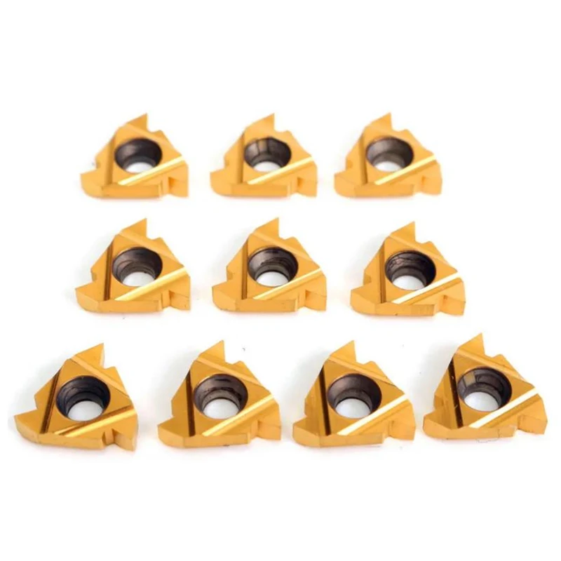 

10 шт 16ER AG60 карбидный резьбовой фрезерный станок с ЧПУ