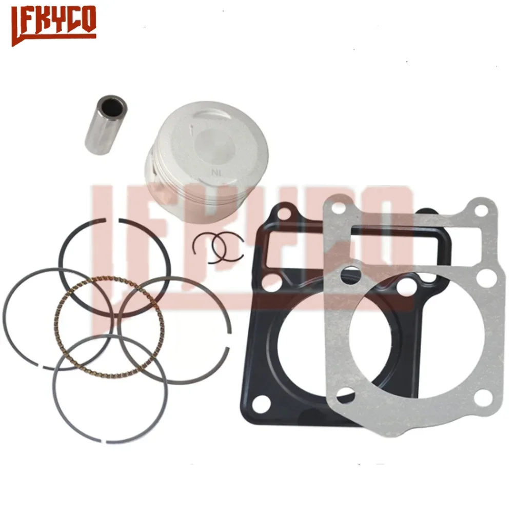 Детали двигателя 54 мм комплект поршневых колец с отверстием для Yamaha YBR125 TTR125 TTR 125