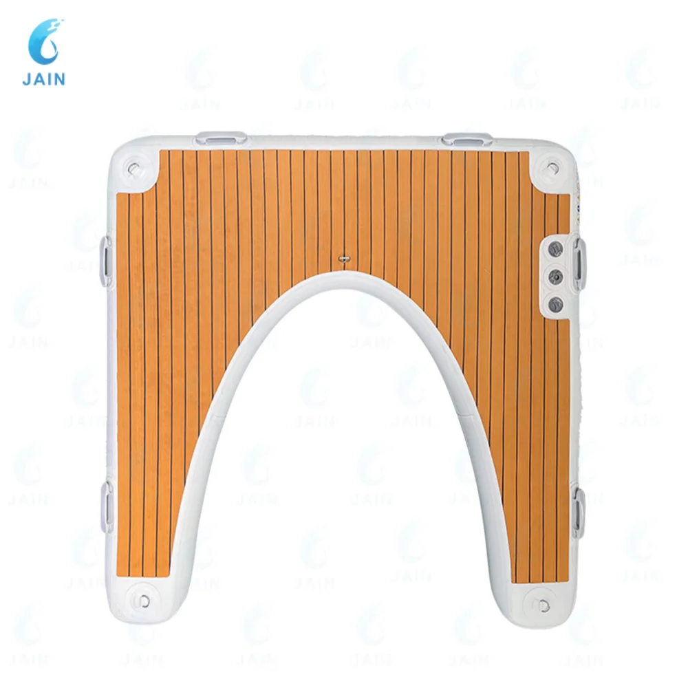 Надувная док-станция для понтонной лодки из ПВХ плавающая гидроциклов платформа