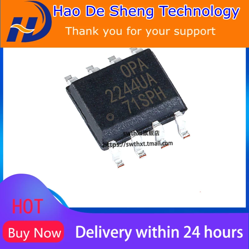 

10 шт./лот OPA2244UA OPA2244U SOIC-8 новая Оригинальная фотография