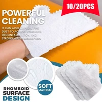 dust cleaning gloves 1020pcs fish scale cleaning duster gloves reusable household kitchen fiber gloves clean tools