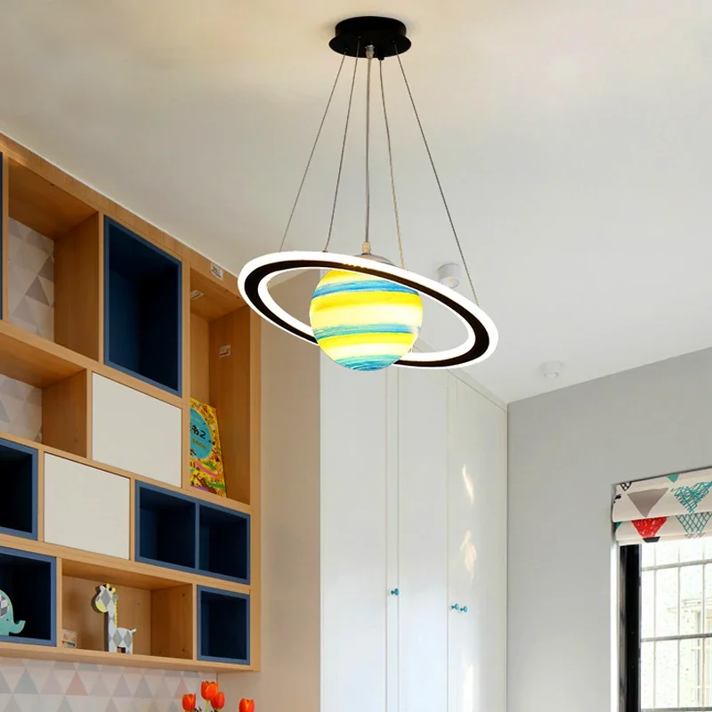 

Lights Nordic home salon kids bedroom Room Decor Led Art Chandeliers Pendant Lamp Ceiling living indoor lamparas lamps aesthetic