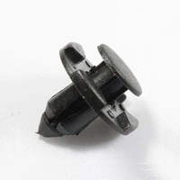 20pcs 8mm hole auto bumper mudguard special nylon rivet fastener grills side skirts car trim clips for nissan livina tiida