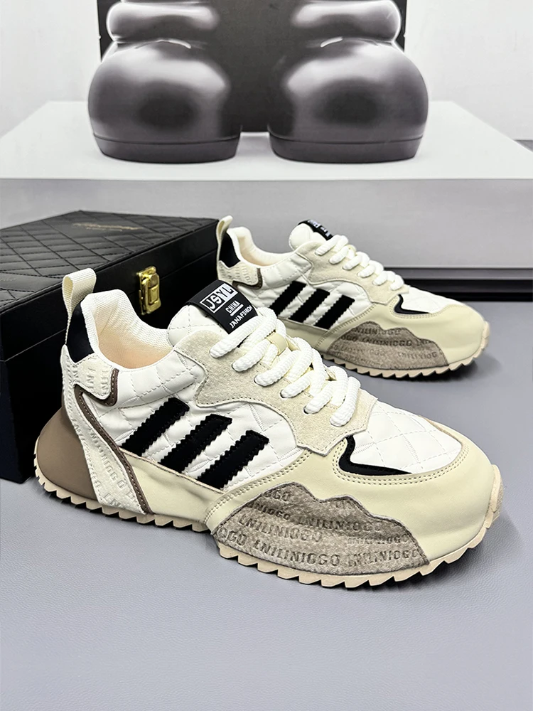 Plus size Men's Shoes Are Suitable for Sneaker Running Shock-Absorbing Lightweight Soft Bottom Ultra-Light Casual Dad S...