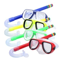 kids diving goggle breathing tube shockproof anti fog swimming glasses eyewear band snorkeling underwater set