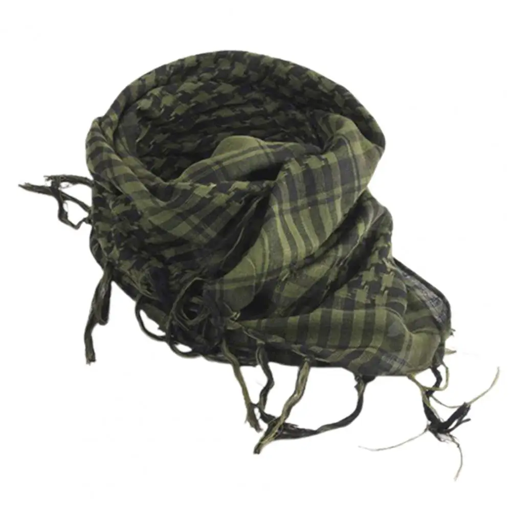 

Scarf Unisex Lightweight Plaid Pattern Cotton Keffiyeh Scarf Winter Tassel for Men Women Bandana Scarf Mask Hiking Scarves