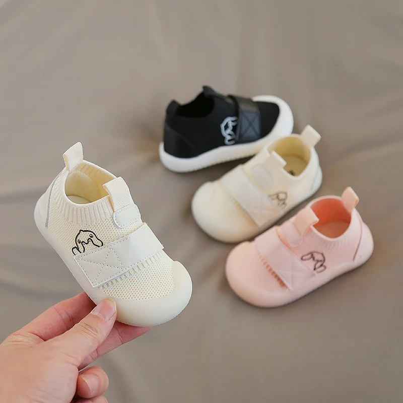 

Infant Toddler Shoes 2022 Spring Children Casual Shoes Soft Bottom Non-slip Baby Girls Boys First Walkers Shoes Kids Sneaker