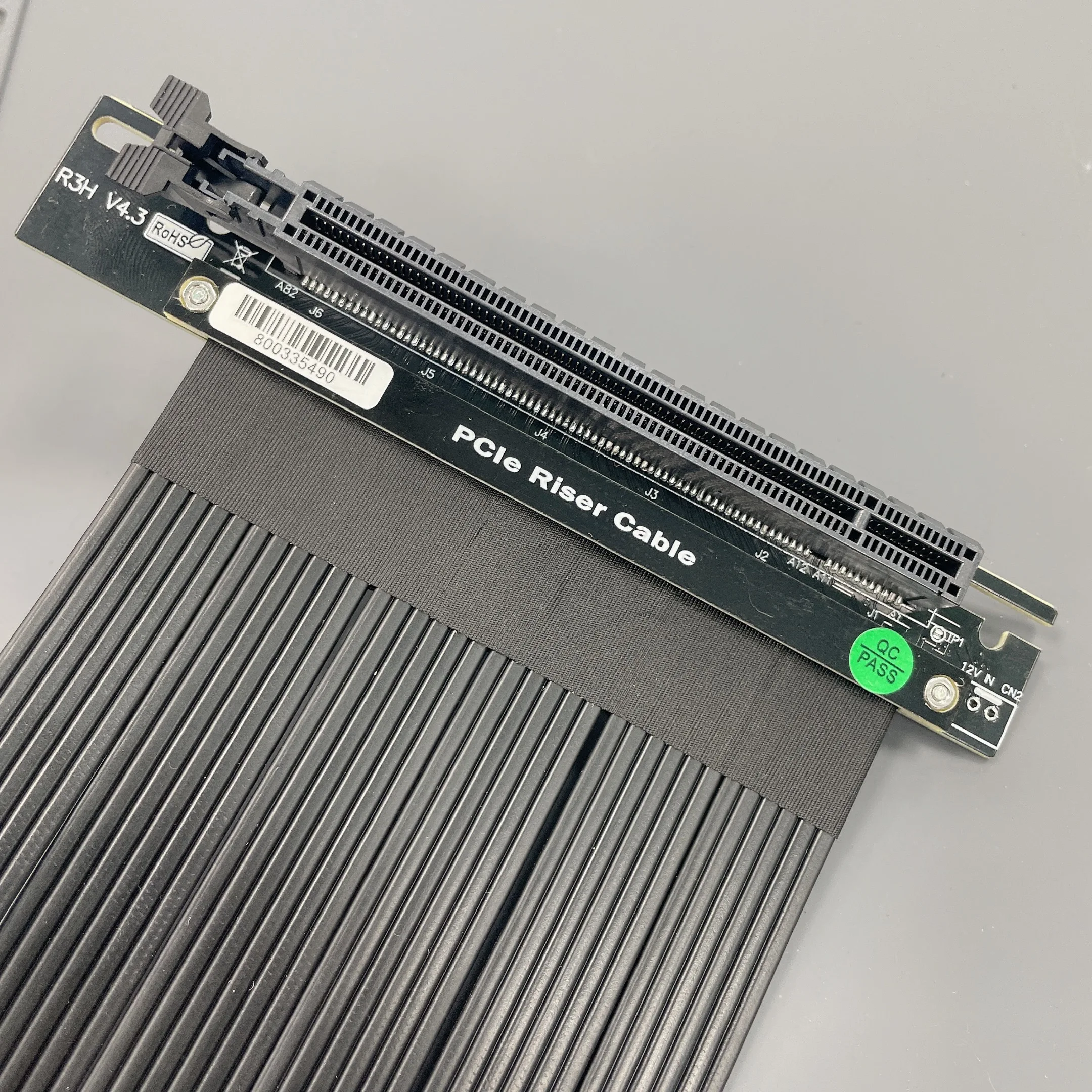 Высокоскоростной PCI Express 4 0x16 Райзер Удлинительный кабель вертикальный GPU Gaming PCIe4.0