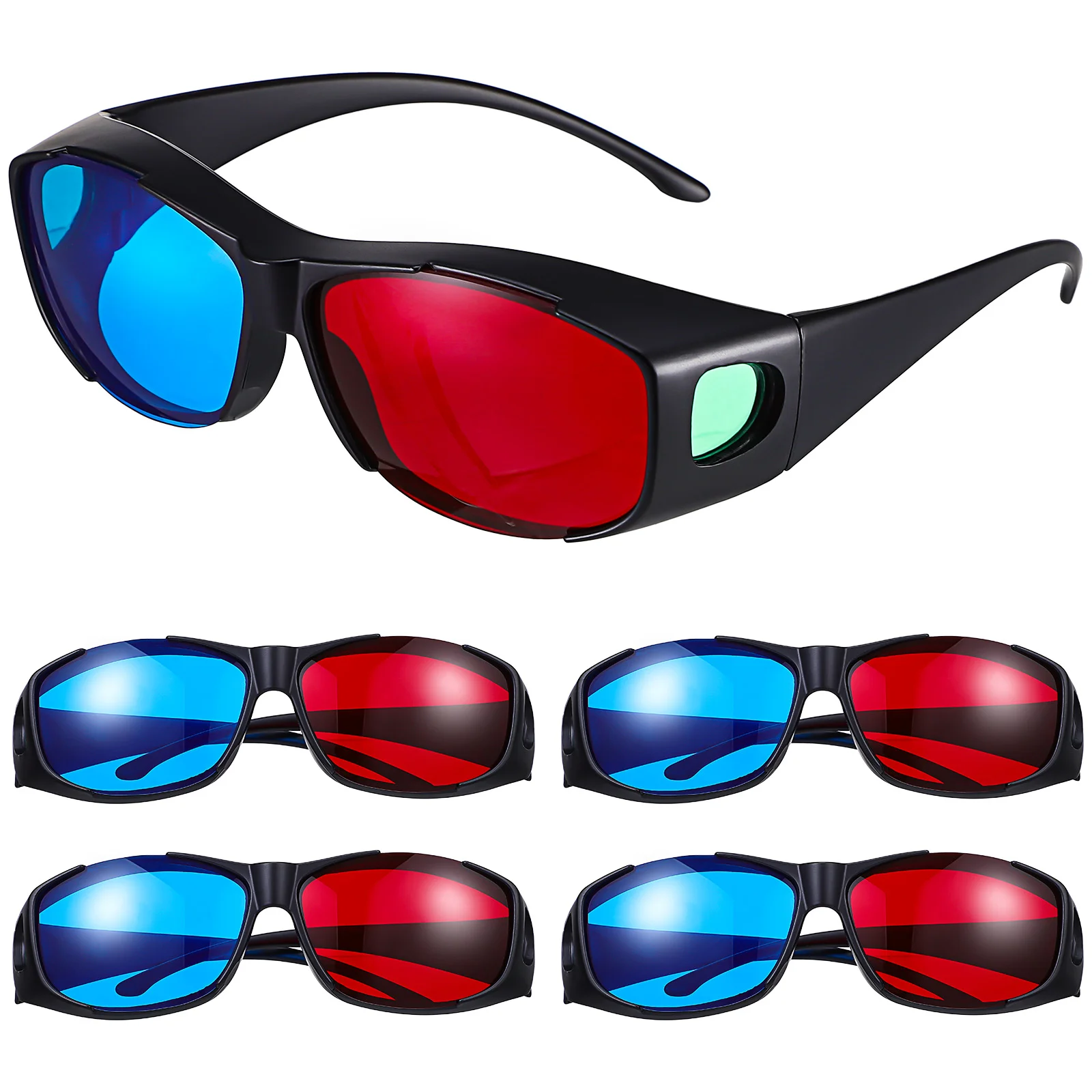 

3d Glasses For The Projector Eyeglasses Movie Props Theater Myopia