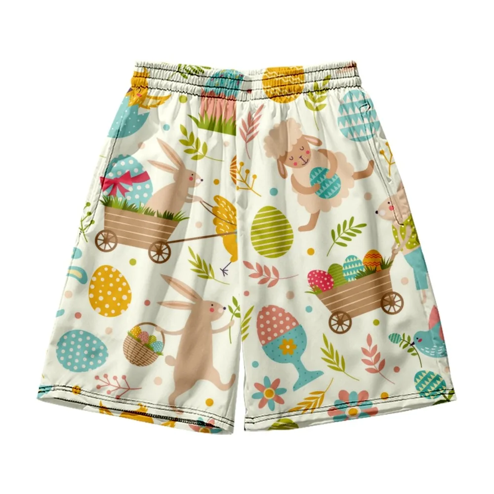 

2022 Summer Beach Pants 3D Print Fashion Design Cloths Shorts Pants For Men