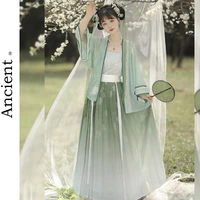 hanfu tang dynasty traditional chinese dress folk dance costume cosplay fairy princess improved modern hanbok asian simplicity
