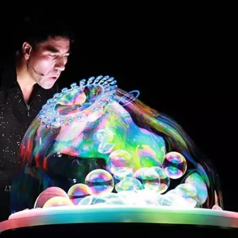 

6PCS/set Jumbo Colorful Bubble Wand Bubble Blower Toy Set For Kids Summer Outdoor Fun 7IN