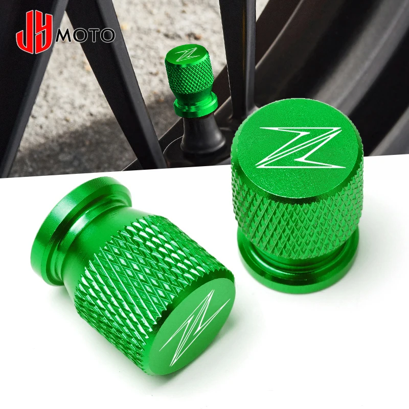 

Motorcycle Tire Valve Stem Caps For KAWASAKI Z300 Z400 Z650 Z750 Z800 Z900 Z1000 SX ZX6R ZX10R ZX14R CNC Tyre Airtight Covers
