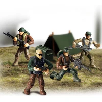 135 scale modern military cyclone breakthrough mega block ww2 army forces figures building brick weapon toys for boys gifts