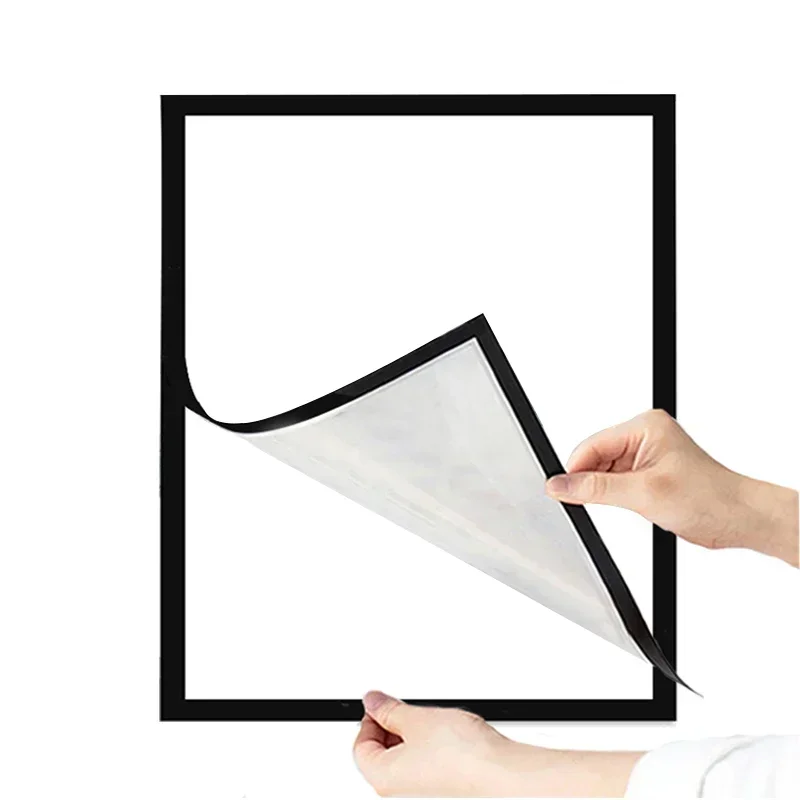 

Магнитная фоторамка A4/A5/A6 черная золотая