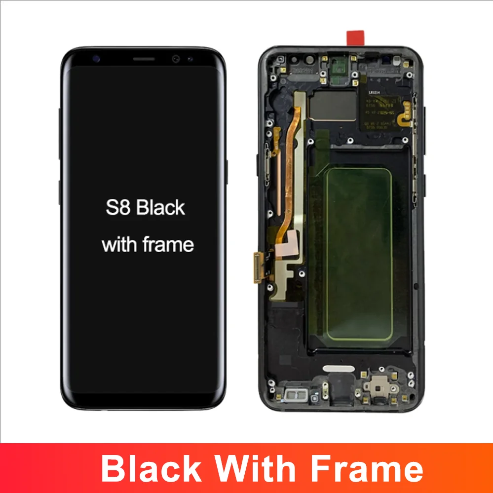 Супер качество OLED для Samsung Galaxy S8 G950 G950F ЖК-дисплей дигитайзер сенсорного экрана с