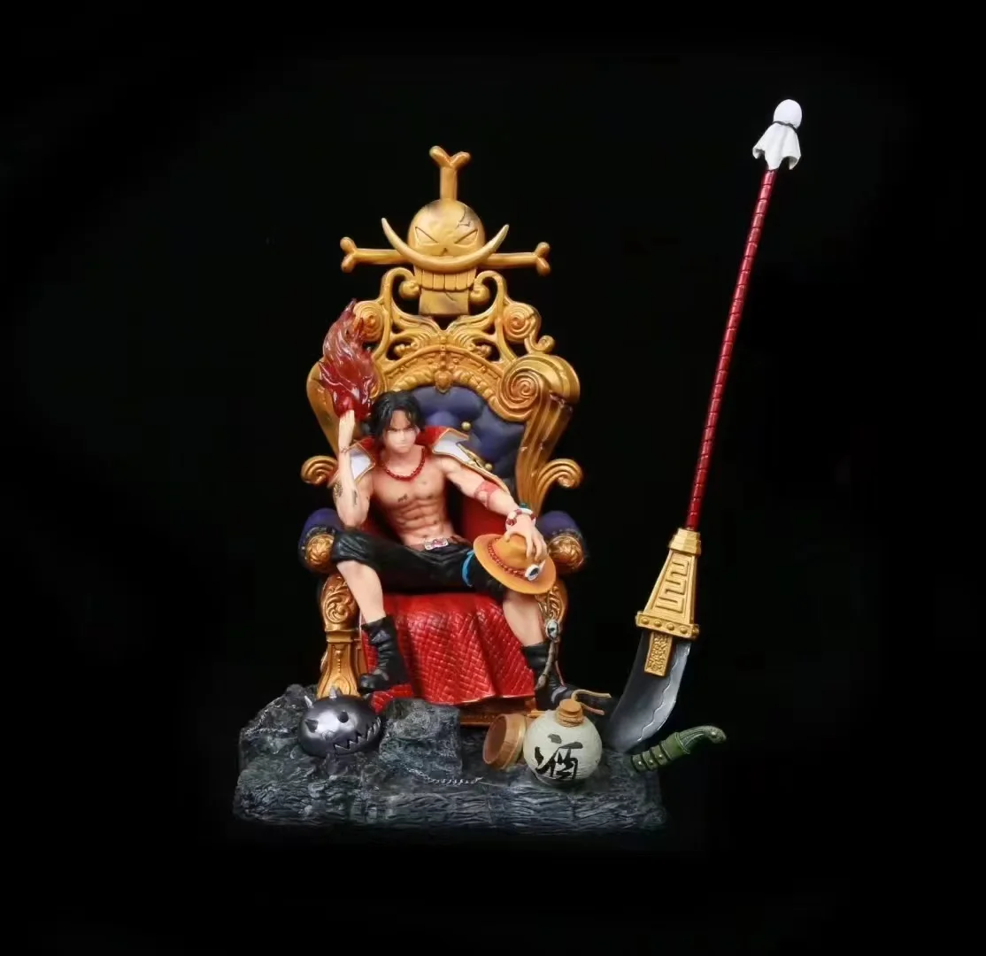 

[В наличии] фигурка аниме из одной части 35 см, иммортальная птица, престол, портгаз · D · Ace Marco, экшн-фигурки, Коллекционная модель, популярная ...