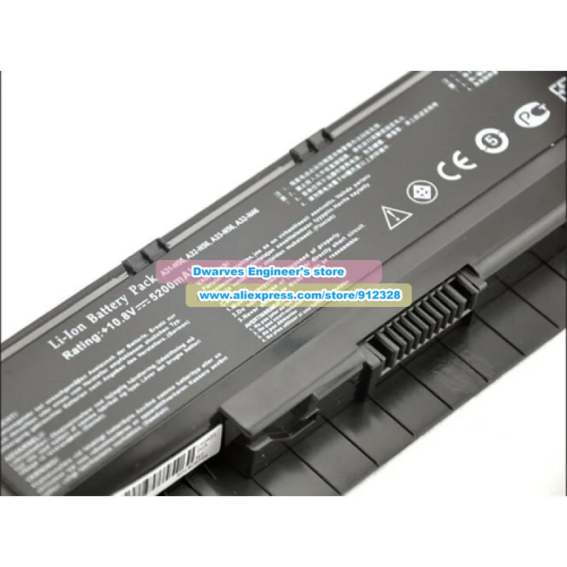 Новый аккумулятор A32-N56 A32-N46 A31-N56 10 8 В 5200 мАч для G56JR G56JK N46EI321VM N46VJ N56VZ N56XI321VZ