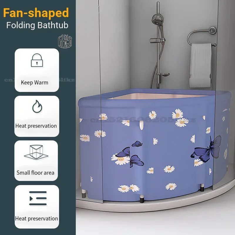 Портативная угловая Складная Ванна большая ванна для взрослых детский бассейн