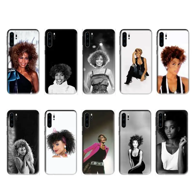 

Whitney Houston Phone Case For Huawei P20 P30 P40 Pro Mate 10 20 30 Pro Lite P Smart Y 6p 8s 9s 2019 Plus Nova 3I Set