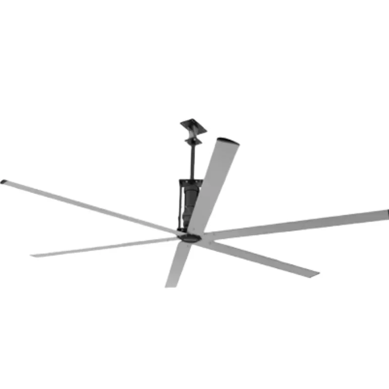 Электрический Pmsm Hvls Большой промышленный HVLS очиститель воздуха Потолочный