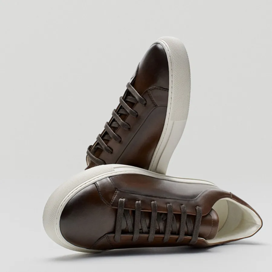 

Кроссовки Maxdutti мужские, Вулканизированная подошва, натуральная кожа, удобные, Повседневная летняя обувь, Англия