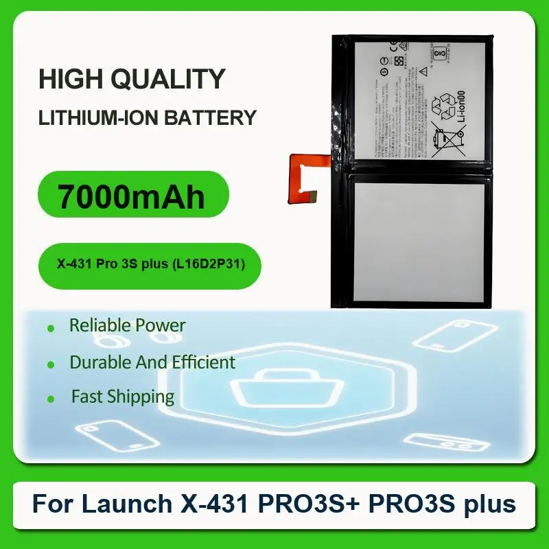 Фото Аккумулятор для диагностического прибора Launch X431 PRO MINI PRO3S + V2.0 X-431 PRO3S+ plus PADV PAD5 №3