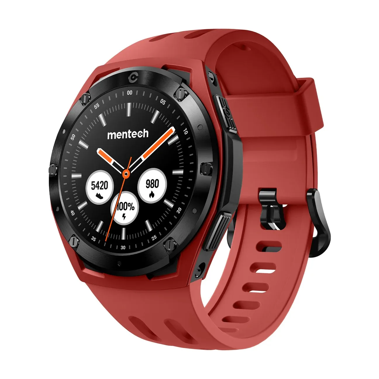 Фото Умные спортивные часы Mentech Xe1, водонепроницаемые, для фитнеса, плавания, марафона, монитора сердечного ритма, давления кислорода в крови №5