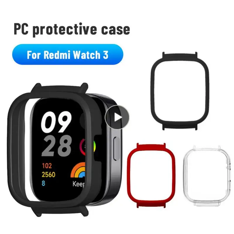 

Корпус для экрана часов, ремешок для телефона, разъем 20 мм, крышка для смарт-часов, новая Защитная крышка для ПК, телефон для Redmi Watch 3, крышка