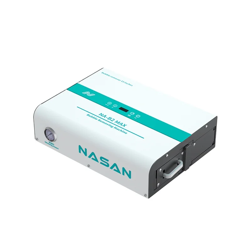 Фото Комплект Nasan 15 дюймов: 3-компонентный набор Supa Lite Max для вакуумной ламинации ЖК-экранов, аппарат для удаления пузырьков B2 Max и вакуумный насос 2 л №3